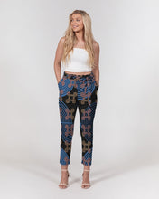 Load image into Gallery viewer, Continuous Peace Women&#39;s Belted Tapered Pants

