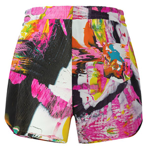 Womens POUR PARTY Athletic Shorts