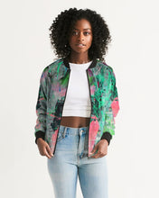 Load image into Gallery viewer, painters table 2 Women&#39;s Bomber Jacket
