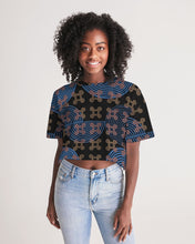 Load image into Gallery viewer, Continuous Peace Women&#39;s Lounge Cropped Tee
