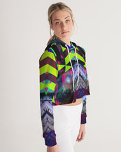 Load image into Gallery viewer, GALAXY GEO URBAN Women&#39;s Cropped Hoodie
