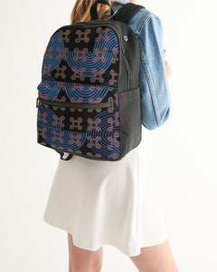 Continuous Peace Small Canvas Backpack