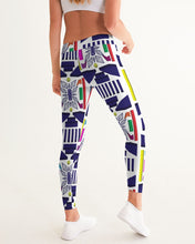 Load image into Gallery viewer, 3D Jeweled Flag Women&#39;s Yoga Pants
