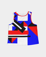 Load image into Gallery viewer, 80s Diamond half Women&#39;s Cropped Tank
