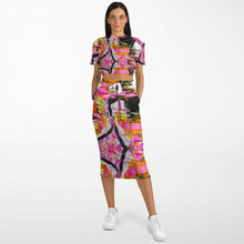 Load image into Gallery viewer, Womens POUR PARTY Athletic Maxi Skirt + Crop Set
