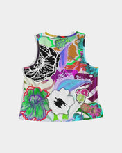 Load image into Gallery viewer, whole LOTTA flowers DOUBLE TAKE Women&#39;s Cropped Tank
