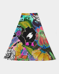whole LOTTA flowers DOUBLE TAKE Women's A-Line Midi Skirt