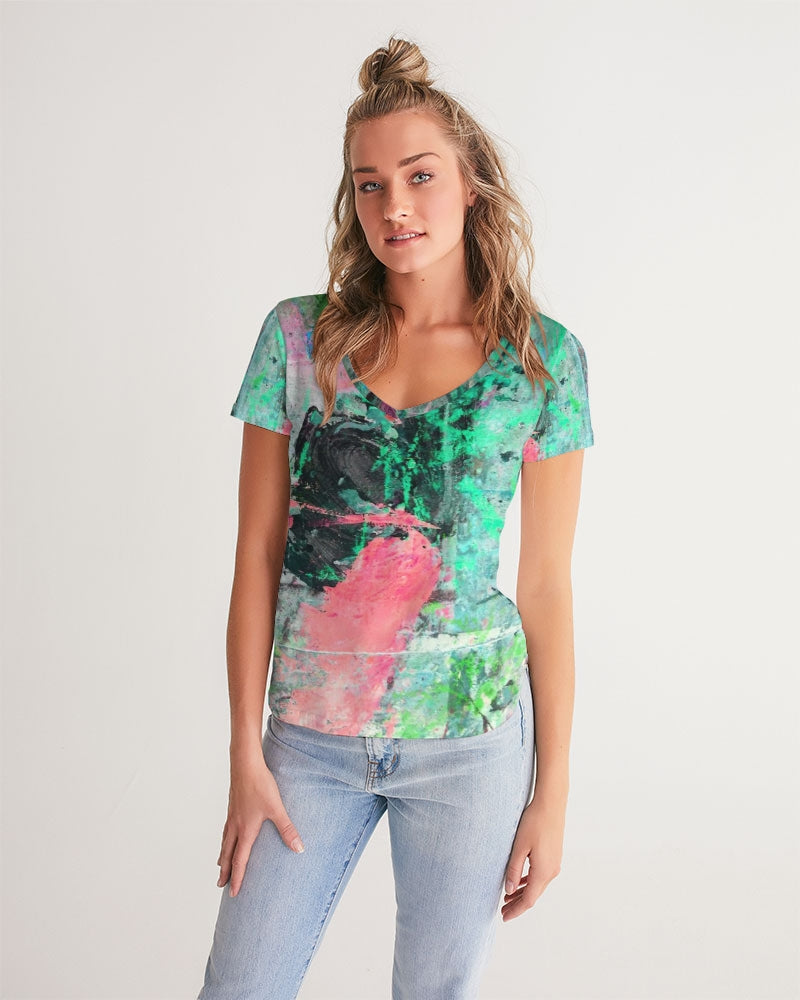 painters table 2 Women's V-Neck Tee