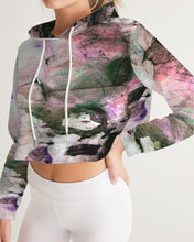 Load image into Gallery viewer, Chalkwater Crush Women&#39;s Cropped Hoodie
