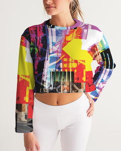 urbanAZTEC Women's Cropped Sweatshirt