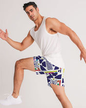 Load image into Gallery viewer, 3D Jeweled Flag Men&#39;s Jogger Shorts
