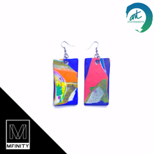 Load image into Gallery viewer, Pool Party Clay Earrings
